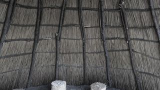 Adăposturi tradiționale construite în Delta Dunării, la Letea