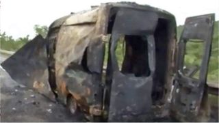 Bebeluş mort &icirc;n ambulanţă după explozia unui tub de oxigen