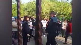 Polițistă însărcinată agresată în timpul unei intervenţii în Argeş