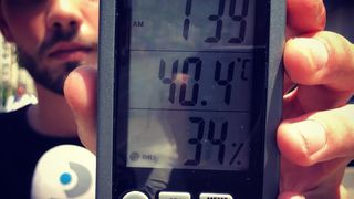 VIDEO | Capitala, ca o saună. Temperatura resimțită depășeste 40 de grade Celsius