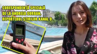VIDEO | Experiment. Am măsurat temperatura în centrul Bucureștiului: 50 de grade Celsius!