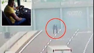 Un șofer român de TIR este erou în Italia! A salvat viața unui tânăr care voia să se arunce de pe pod