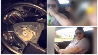 Şoferiţa care bea bere la volan, live pe facebook, şi apoi şi-a ucis nepoata. Avea 120 km/h