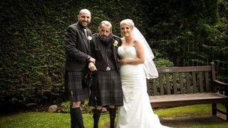 Ultimă dorinţă a unui tată în ultimele zile de viaţă. Fotografia aceasta va fi o amintire de nepreţuit