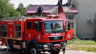 Incendiu la acoperişul UPU a Spitalului Judeţean Buzău; zeci de pacienţi şi cadre medicale, evacuaţi