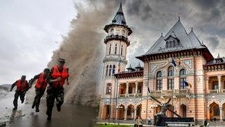 VIDEO | O furtună cu aspect de taifun a lovit Buzăul