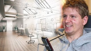 Mihai Neşu s-a apucat de o meserie nouă, la 8 ani de la accidentul care l-a ţintuit în scaunul cu rotile: “Face design de interior, are foarte multe de făcut şi le face foarte bine”