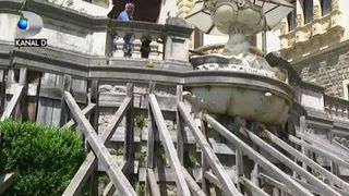 VIDEO | Castelul Peleș, &icirc;n pericol. Edificiul se degradează