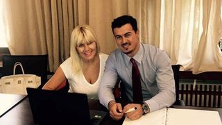 Imagini de colecție cu reunirea familiei Elenei Udrea! Cumnatul Marinel Alexandrov și-a văzut &icirc;n premieră nepoata FOTO