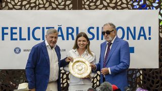 Simona Halep a revenit &icirc;n țară! Imaginile de aur ale tenisului rom&acirc;nesc: Marea campioană, &icirc;nt&acirc;mpinată de Ion Țiriac și Ilie Năstase - FOTOREPORTAJ