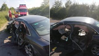 Un copil de 9 ani a murit &icirc;ntr-un accident rutier! Mama şi fratele său au fost răniţi, după ce maşina &icirc;n care se aflau s-a ciocnit cu un TIR