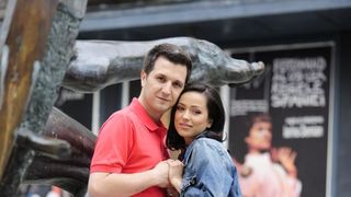 Andi Moisescu și Olivia Steer, prinși de furtună în Grecia! Prezentatorul a postat imagini de după dezastrul natural