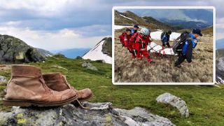 VIDEO | Turist rătăcit în Bucegi. Datele GPS i-au ajutat pe salvamontiștii din Bușteni să îl găsească