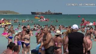 VIDEO | Stațiunea unde nu mai incape nimeni