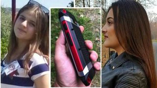 Un telefon a fost găsit pe o bancă dintr-un parc din Caracal! Există speculații că ar fi mobilul Alexandrei sau al Luizei