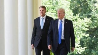 VIDEO | Klaus Iohannis, &icirc;n SUA. C&acirc;nd se &icirc;nt&acirc;lnește cu Donald Trump