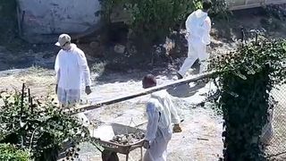 Percheziții de amploare acasă la Gheorghe Dincă. Ce se află sub betoanele din curte