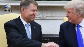 VIDEO | Klaus Iohannis, discuții cu Donald Trump la Casa Albă