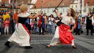VIDEO | Festival medieval la Sibiu: Atmosferă de poveste
