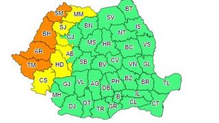 VIDEO | Săptăm&acirc;ma &icirc;ncepe cu vreme instabilă și avertizare de cod galben. Prognoza pentru luni