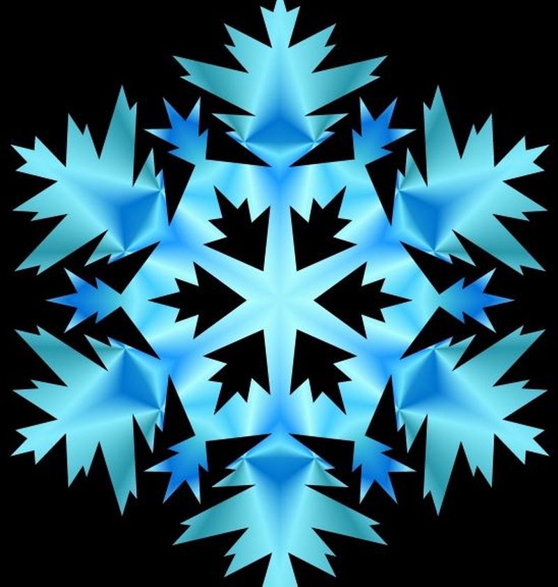 A nins! Fulgi de zăpadă în septembrie