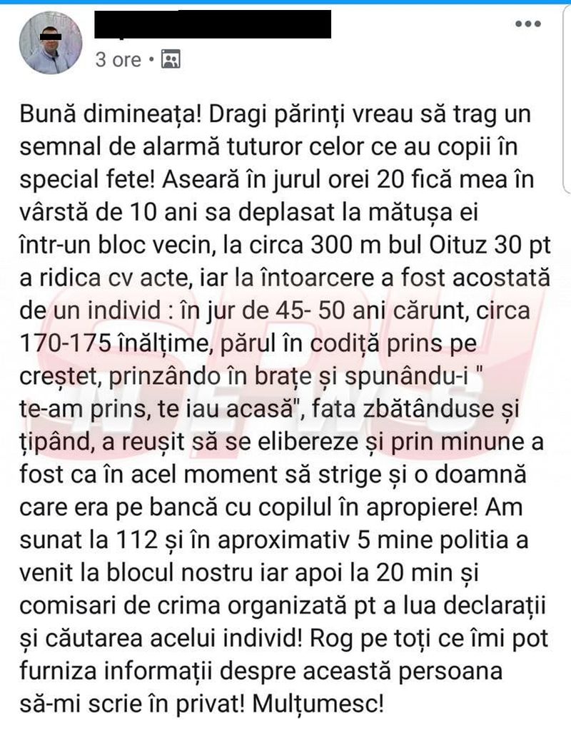 Pedofil lăsat liber printre copii. Autoritățile nu dau curs anchetei