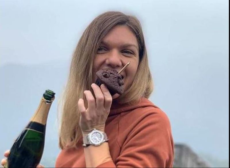 Halep sărbătorește! A deschis șampania la Marele Zid Chinezesc