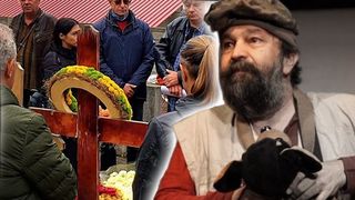 Emoționant! Prietenii s-au recules la mormântul lui Ioan Gyuri Pascu, la 3 ani de la decesul artistului: „Nu te vom uita niciodată!” FOTO