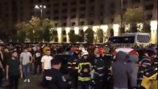 Accident de proporții în centrul capitalei. Șapte mașini au fost implicate, iar printre victime se află și doi copii