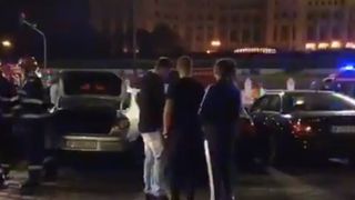 Accident de proporții în centrul capitalei. Șapte mașini au fost implicate, iar printre victime se află și doi copii