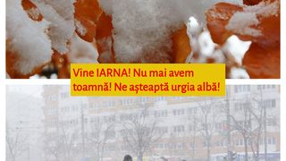 Vine IARNA! Nu mai avem toamnă! După vara din septembrie, ne așteaptă urgia albă!