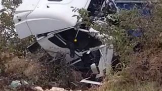 VIDEO |  Filmul accidentului din Ialomița! Ce a făcut șoferul vinovat, cu puțin timp &icirc;nainte de marea tragedie &icirc;n care au murit 10 oameni