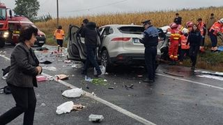 Accident grav &icirc;n judeţul Iaşi: Patru persoane au murit, iar două au fost rănite - FOTO