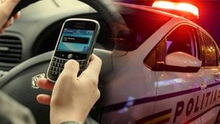 VIDEO | Sancțiuni drastice pentru cei care butonează telefonul și tableta la volan. Sunt vizați și bicicliștii