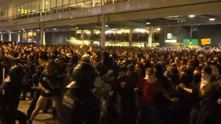 VIDEO | Imagini terifiante de la protestele din Barcelona