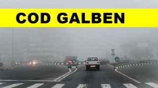 Atenție șoferi! Cod galben de ceaţă în municipiul Bucureşti şi în 17 judeţe