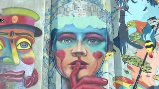 VIDEO | Cea mai mare pictură din Rom&acirc;nia