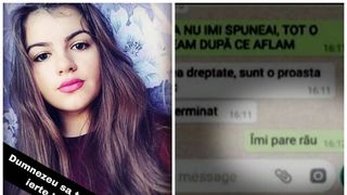 Ultimul mesaj trimis de Ștefania, adolescenta care s-a sinucis la Olimp: ”Aici Ștefi, terminat”
