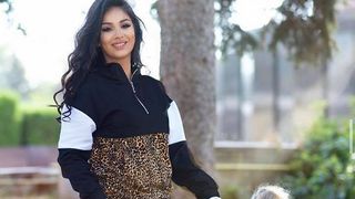 Imagini de senzație cu Simina de la Puterea Dragostei. Focoasa brunetă așteaptă cu nerăbdare să devină mamă