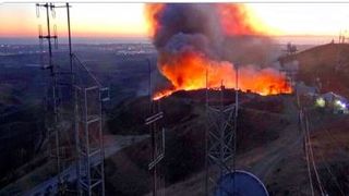 Un nou incendiu "Maria Fire", &icirc;n sudul Californiei, devastat de alte 12 incendii