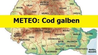 Anunț Meteo de ultimă oră: COD GALBEN pentru 13 județe din țară