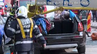 VIDEO | Dosar penal după accidentul &icirc;n care o macara s-a prăbușit! Procurorii fac cercetări pentru vătămare corporală din culpă