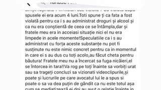 Declarații de ultimă oră din partea surorii lui Tănase Iulian care a violat-o pe eleva de 16 ani: &bdquo;Au făcut chetă pentru a lua băutură"