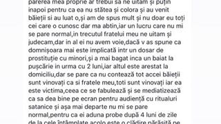 Declarații de ultimă oră din partea surorii lui Tănase Iulian care a violat-o pe eleva de 16 ani: &bdquo;Au făcut chetă pentru a lua băutură"