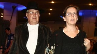 Prima apariție a lui Mircea Dinescu după moartea soției! Poetul a apărut &icirc;n emisiune alături de Nadine FOTO