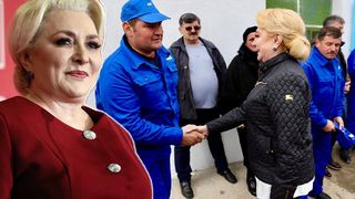 Viorica Dăncilă, în campanie cu geacă de sute de euro! Șefa PSD a ales același brand ca Adrian Năstase când a vrut să se sinucidă