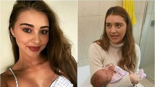 Povestea șocantă a lui Erin Langmaid. La 23 de ani, a născut în baie, fără să știe că este însărcinată