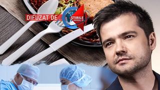 VIDEO | Laurențiu Duță a ajuns la spital cu esofagul fisurat, după ce a înghițit o bucată de plastic ruptă din tacâmurile cu care mânca