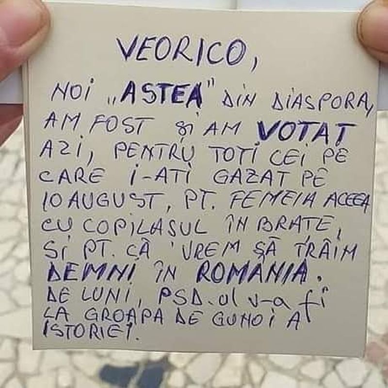 alegeri prezidentiale 2019 mesaj viorica dancila