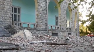 Cutremur puternic &icirc;n Albania: Sunt zeci de victime